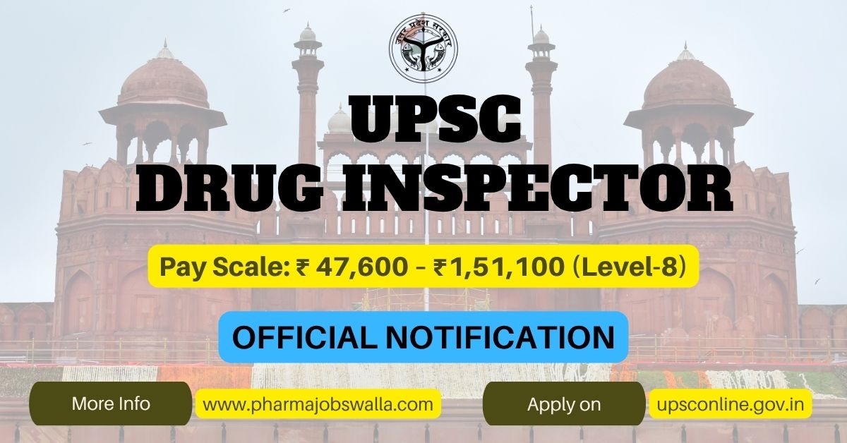You are currently viewing UPSC Drug Inspector Vacancy 2025 – Apply Now, Check Syllabus PDF & Eligibility